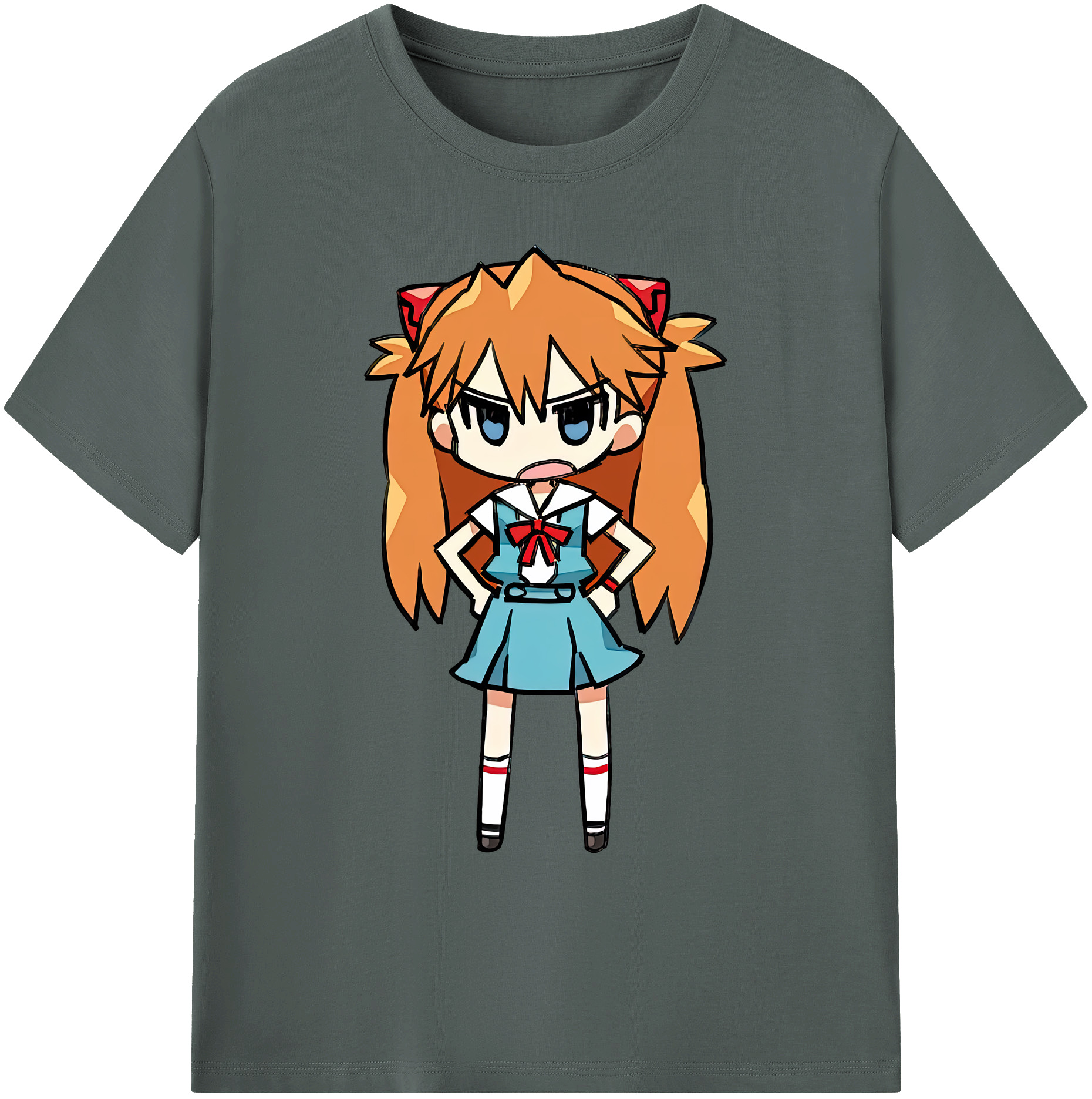 （画像用） EVA 新世紀エヴァンゲリオン 綿100％ メンズ半袖Tシャツ｜肌触りやわらか＆通気性